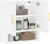 vidaXL Nástěnná skříňka bílá 60x31x70 cm Dřevěný materiál Náhled obrázku produktu 4
