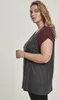Urban Classics Ladies - RAGLAN Contrast Top charcoal - XL Produktbild-Vorschau 9