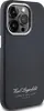 A black iPhone case with a silver camera ring is shown. Produktbild-Vorschau