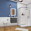 Waschtisch mit Unterschrank 60cm Alast Badmöbel Set Produktbild-Vorschau 5