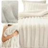 Bunny Kuscheldecke 220x240 cm Creme Produktbild-Vorschau 1