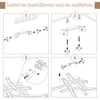 ZMH Plafoniere Camera da letto LED Nero 24W Luce soggiorno Anteprima dell’immagine prodotto 8
