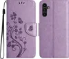 Mobigear Flowers  Samsung Galaxy A36 Hülle Klapphülle Produktbild-Vorschau 1