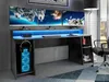 FORTE Gamingtisch Tezaur 2 Breite 200 cm mit Produktbild-Vorschau 16