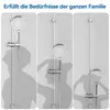 Auralum Duschstange,90 cm Verstellbar,Universelle Produktbild-Vorschau 8