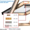 EINFEBEN Verdunkelungsrollo mit Bohren, Velux Produktbild-Vorschau 6