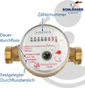 Einstrahlzähler ETK Kombi-Set (Warmwasser) bis 90 Grad Produktbild-Vorschau 7