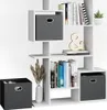 Dělicí stěna Vicco Cube Bílá 92 x 187.7 cm se 2 skládacími Náhled obrázku produktu 6
