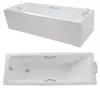 Corciano Rechteckbadewanne Nicole 170x70 cm Weiß | Produktbild-Vorschau 4