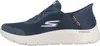 A side view of a blue Skechers GO WALK FLEX sneaker. Voir les images du produit