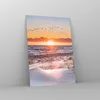Bilder auf glas - Einteilig - Sonne Strand Vögel - 50x70cm Produktbild-Vorschau 4