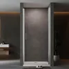 Nischentür 70x195cm Duschabtrennung Schwingtür Nishe Produktbild-Vorschau 1