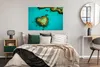 MuchoWow® Poster Great Barrier Reef mit Insel im Herzen Produktbild-Vorschau 4