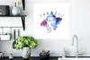 MuchoWow® Poster Buddha - Kopf - Blau 50x50 cm - Produktbild-Vorschau 3