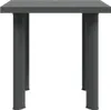 vidaXL Gartentisch Anthrazit 80x75x72 cm Kunststoff Produktbild-Vorschau 5