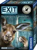 The image shows the front and side of a board game box featuring a close-up of a kangaroo's face and elements of the game's theme. Produktbild-Vorschau