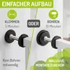BOMI® Tierschutzgitter Merle mit Katzenklappe 73-161 cm Produktbild-Vorschau 4