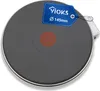 A single electric stove top burner with a product tag attached. Produktbild-Vorschau
