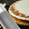 com-four® Muskatnussreibe aus Edelstahl - Küchenreibe mit Produktbild-Vorschau 3