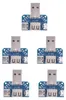 5 ks USB adaptérová deska samec USB na samici válečková Náhled obrázku produktu 1