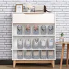 UISEBRT 20er Verstellbarer Schuhregale Set Rutschfest Produktbild-Vorschau 7