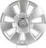 Original Citroen Radkappe Radzierblende 16 Zoll Silber C8 Produktbild-Vorschau 1