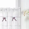 Delien Scheibengardine Bistrogardine Kurztore Landhausstil Produktbild-Vorschau 4