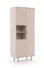 Regał NUBIA NB-05 w Stylu LOFT Szerokość 80 cm 3 drzwiczki Podgląd zdjęcia produktu 2