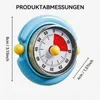 Küchentimer mechanisch ohne Batterie, Magnet Eieruhr 60 Produktbild-Vorschau 7