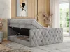 MKS MEBLE Boxspringbett 200 x 200 cm mit Bettkasten, Bett Produktbild-Vorschau 4