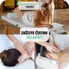 2-zónový masážní stůl 7,5 cm polstrování + kolečka + taška Náhled obrázku produktu 8