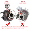 Turbolader for Nissan X-Trail 2.2 DCI 100KW 136PS Produktbild-Vorschau 5