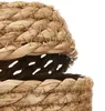 Koszyki do przechowywania z naturalnej plecionki, 3 sztuki Podgląd zdjęcia produktu 7