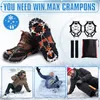Eisspikes, Schuhkrallen mit19 Edelstahl Zähne Spikes Produktbild-Vorschau 6