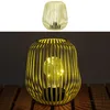 LED Solar Laterne Streben gelb 15x17cm Eisen Kunststoff 5 Produktbild-Vorschau 4