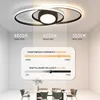 ZMH Plafoniera LED nera dimmerabile con telecomando per Anteprima dell’immagine prodotto 7