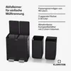Klarstein Moderne 40 L Mülleimer (2x20 L) mit Produktbild-Vorschau 3