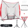 VEVOR 244 x 106 x 211 cm rete per allenamento baseball Anteprima dell’immagine prodotto 1