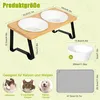 Erhöhter Futternapf, Katzennapf, Hundenapf, 2er Set Produktbild-Vorschau 6