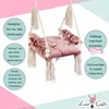 Hojdačka Love Gifts® - detská hojdačka 3-7 rokov z dreva, Náhľad obrázku produktu 4