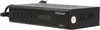 A black satellite receiver is shown from a three-quarter angle against a white background. Produktbild-Vorschau