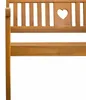 vidaXL Bank Outdoor Natur 110 x 55,5 x 90 cm Massivholz Produktbild-Vorschau 6