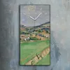 Wanduhr Bürouhr Leinwand Bild Geräuschlos 30x60 In Richtung Produktbild-Vorschau 2