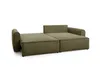 Furnisell Ecksofa L Form Cord Sofa "MARTIN", Olivgrün Produktbild-Vorschau 5