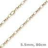 5,5mm Phantasiekette Halskette Collier aus 585 Gold Produktbild-Vorschau 2