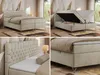 MKS MEBLE Boxspringbett 200x200, Bett 200x200 mit Matratze Produktbild-Vorschau 4