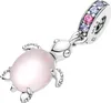 Wisiorek Pandora Pink Sea Turtle Murano Glass Charm Pendant Podgląd zdjęcia produktu 5