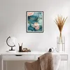 Gerahmtes Poster - Schwarzer Rahmen - Flüssigkeit Gold Rosa Produktbild-Vorschau 6