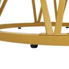 Flieks Esstisch für 4 Personen, Rundtisch 100x100x76 cm, Produktbild-Vorschau 7