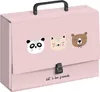 Interdruk Heftbox A4+ mit Griff BeBe Friends Girls rosa Produktbild-Vorschau 1